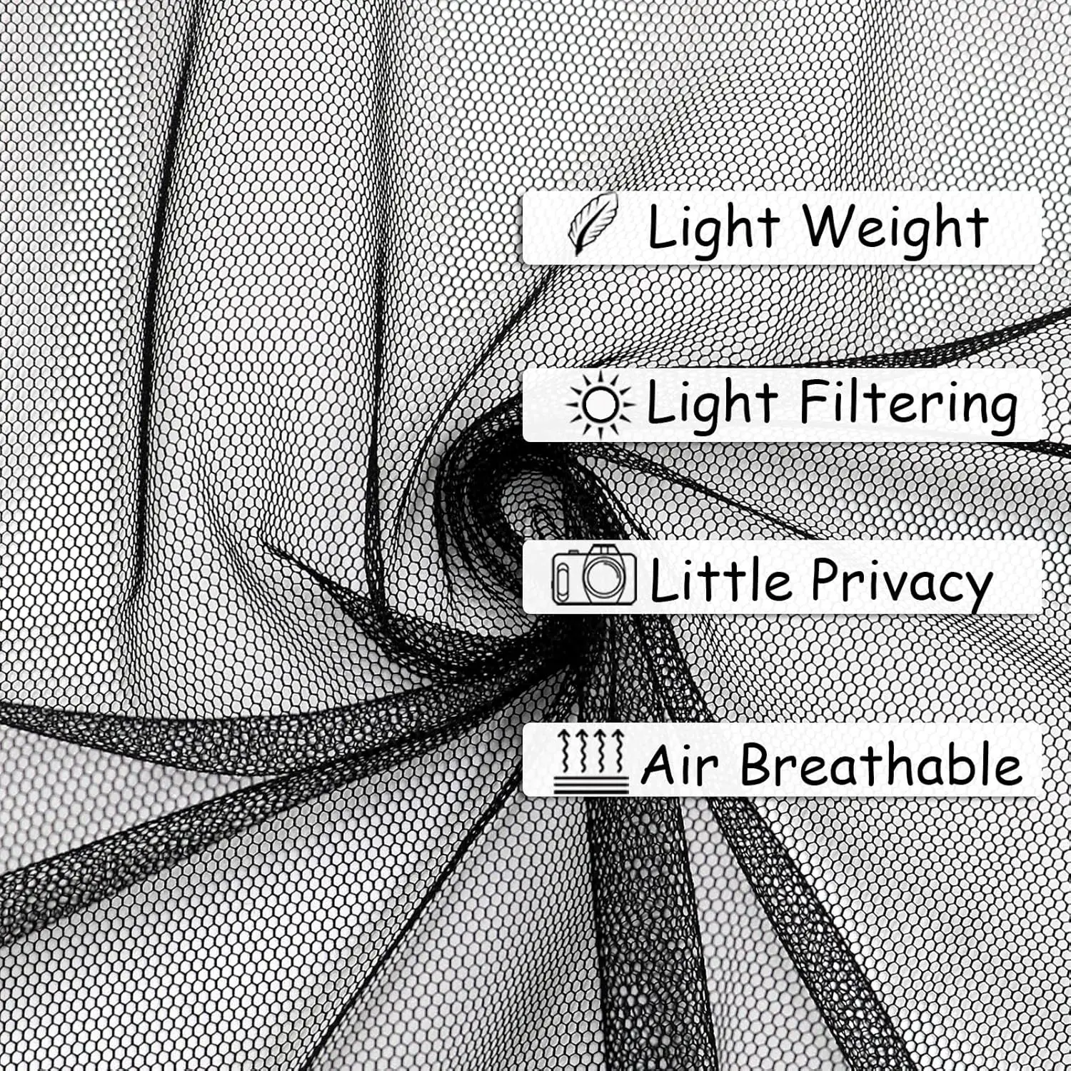 Multi-functional Garden Netting Mosquito Bird Barrier Plant Protection Mesh for Yard Terrace Porch Net for Indoor Outdoor Decor