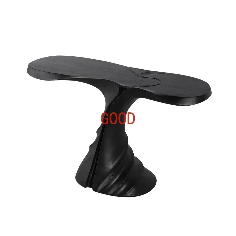 

Console a Long Narrow Table Aisle Wall Side View Art Decoration All Solid Wood Console Tables