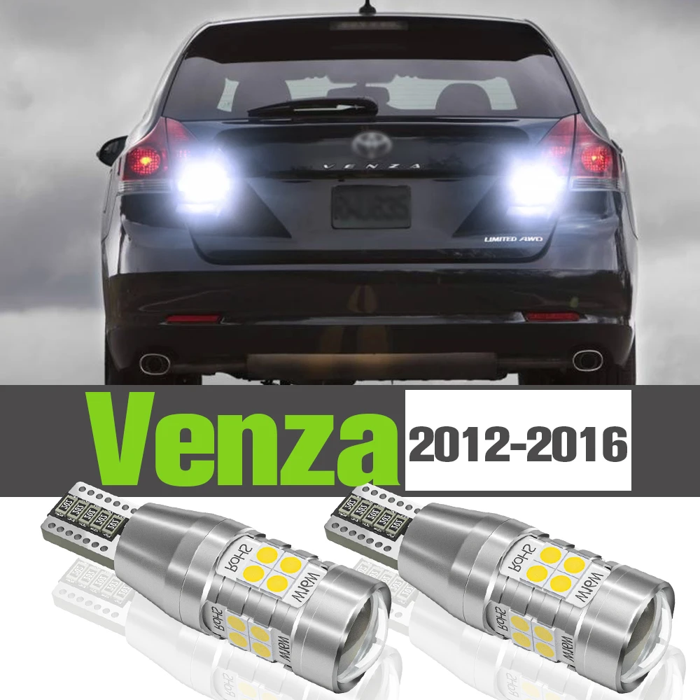 

2x LED Reverse Light Accessories Backup Lamp For Toyota Venza 2012-2016 2013 2014 2015