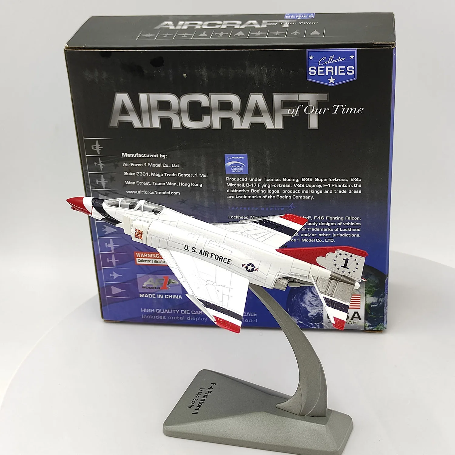

AIRCRAFT 1:144 Scale USA F-4 Fighter Model Diecast Alloy Classics Nostalgia Toys Souvenir Collectibles Gifts Static Display