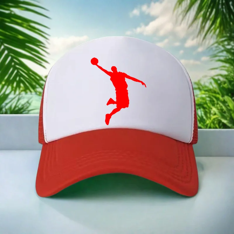 

Kids Hat Hot-selling Basketball Idol Print 58CM Youth Breathable Cool Fashion Casual Hat Boy Girl 6-15Years Baseball Hat Sun Hat