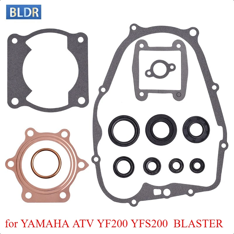 

Motor Accessories Cylinder Overhaul Head Gasket Repair Pad Mat Kit for YAMAHA ATV YF200 1986 YFS200 BLASTER 1987-2007