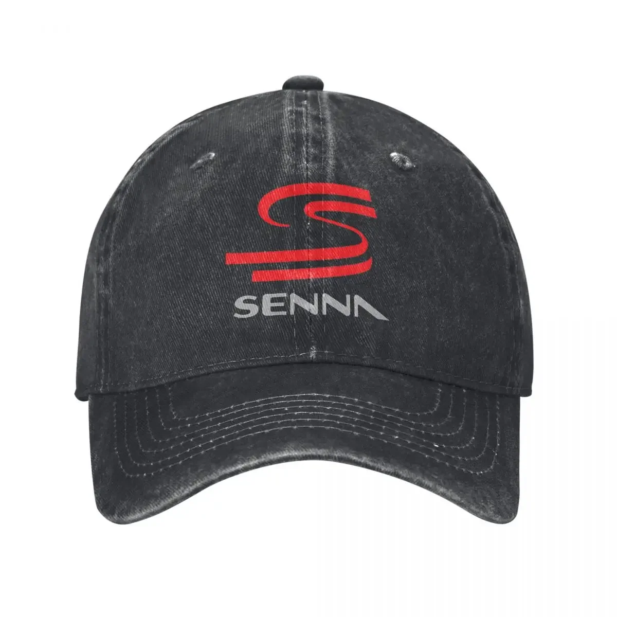 Ayrton Senna Unisex Baseball Caps Distressed Washed Caps Hat Classic Outdoor Running Golf Adjustable Snapback Cap