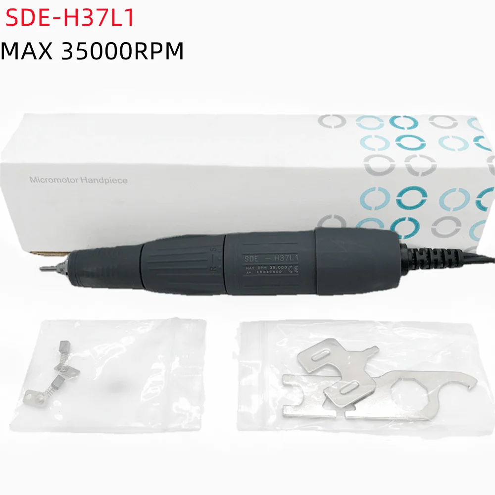 ปากกาเจาะ H37L1 35000รอบต่อนาทีมือจับสำหรับ laaove STRONG210ควบคุมกล่องเครื่องเป่าเล็บไฟฟ้าเครื่องมือเจาะเล็บ