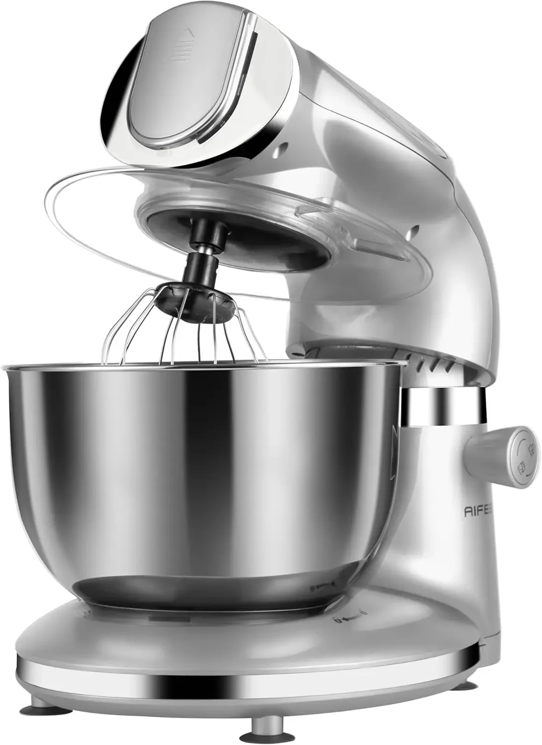 Mixer, 8.5QT+ 6QT Two Stainless Steel Bowls Electric Food Mixer, 7 in 1 Multifunctional Kitchen Mixer with Dough Hook, Whisk, Be