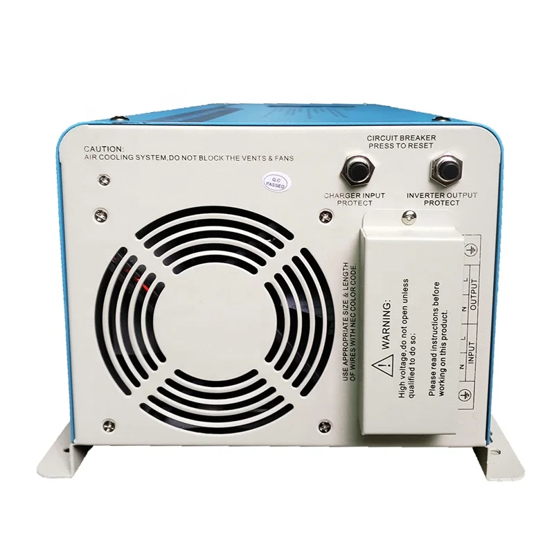 SNADI-inversor de potencia de onda sinusoidal pura, 4000W, 12V/24V/48V DC a 120V/230V AC