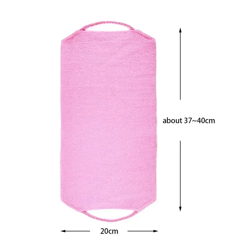 Serviette de bain en boue avec ULde traction, serviette de bain, bande arrière de traction, fréquence de bain, exextinction de la peau