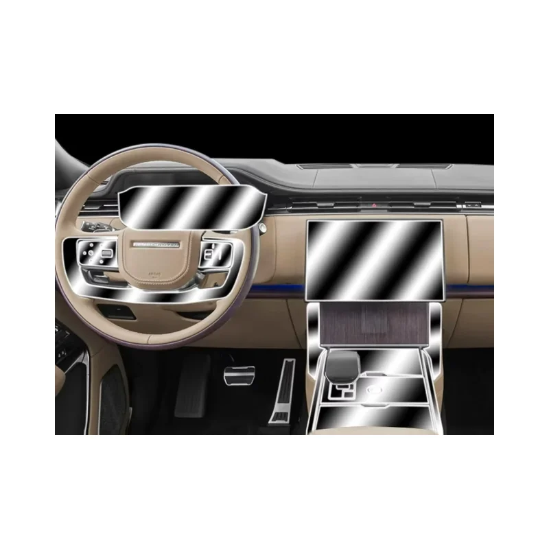 

Auto Central Control Screen TPU Navigation Anti Scratch Interior Protection Film GPS Navigation for RANGE ROVER 2024 2025