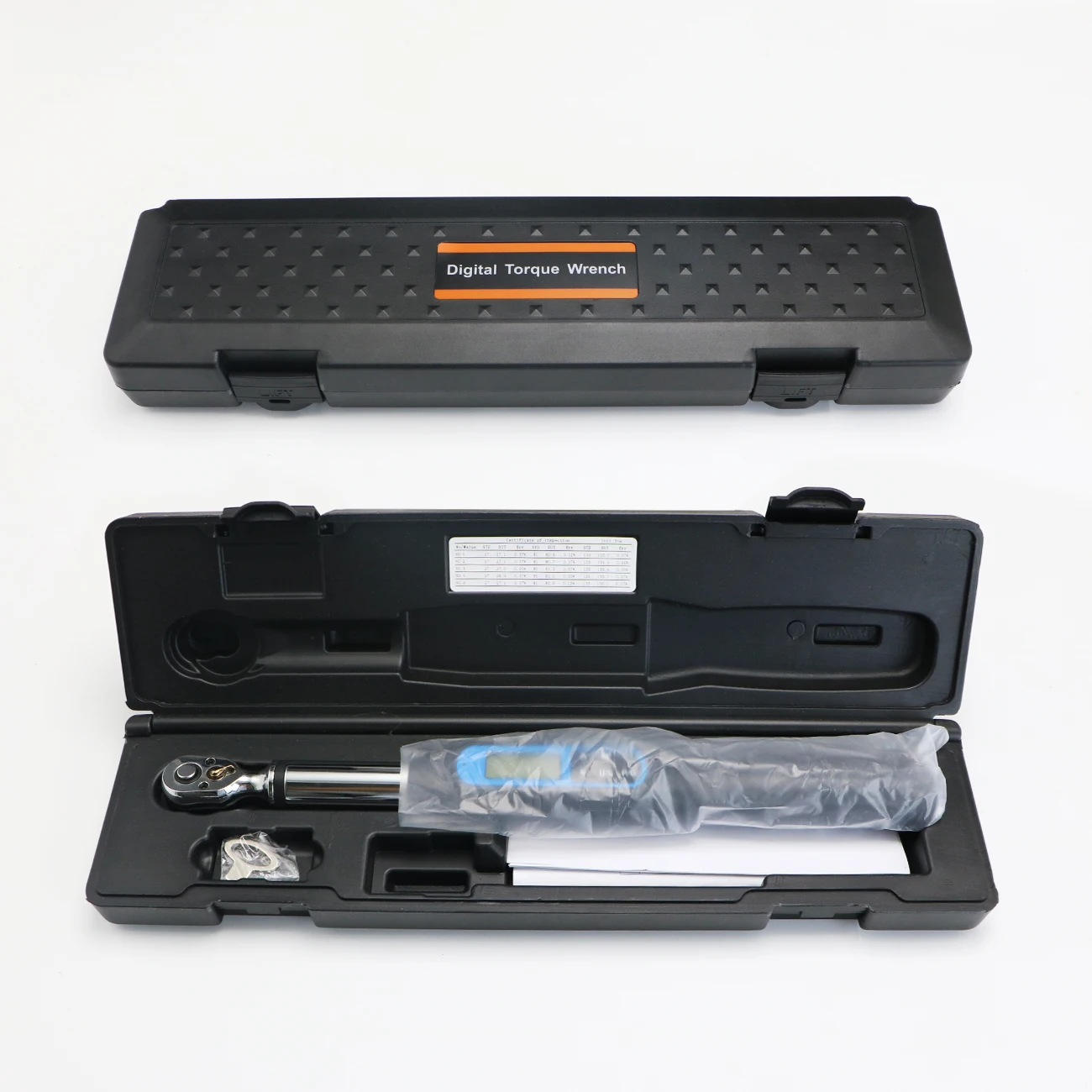 Shahe 3/4'' Large Screen Digital Torque Wrench Car Repairing Tool with Buzzer & LED Adjustable Preset Torque Wrench Tools