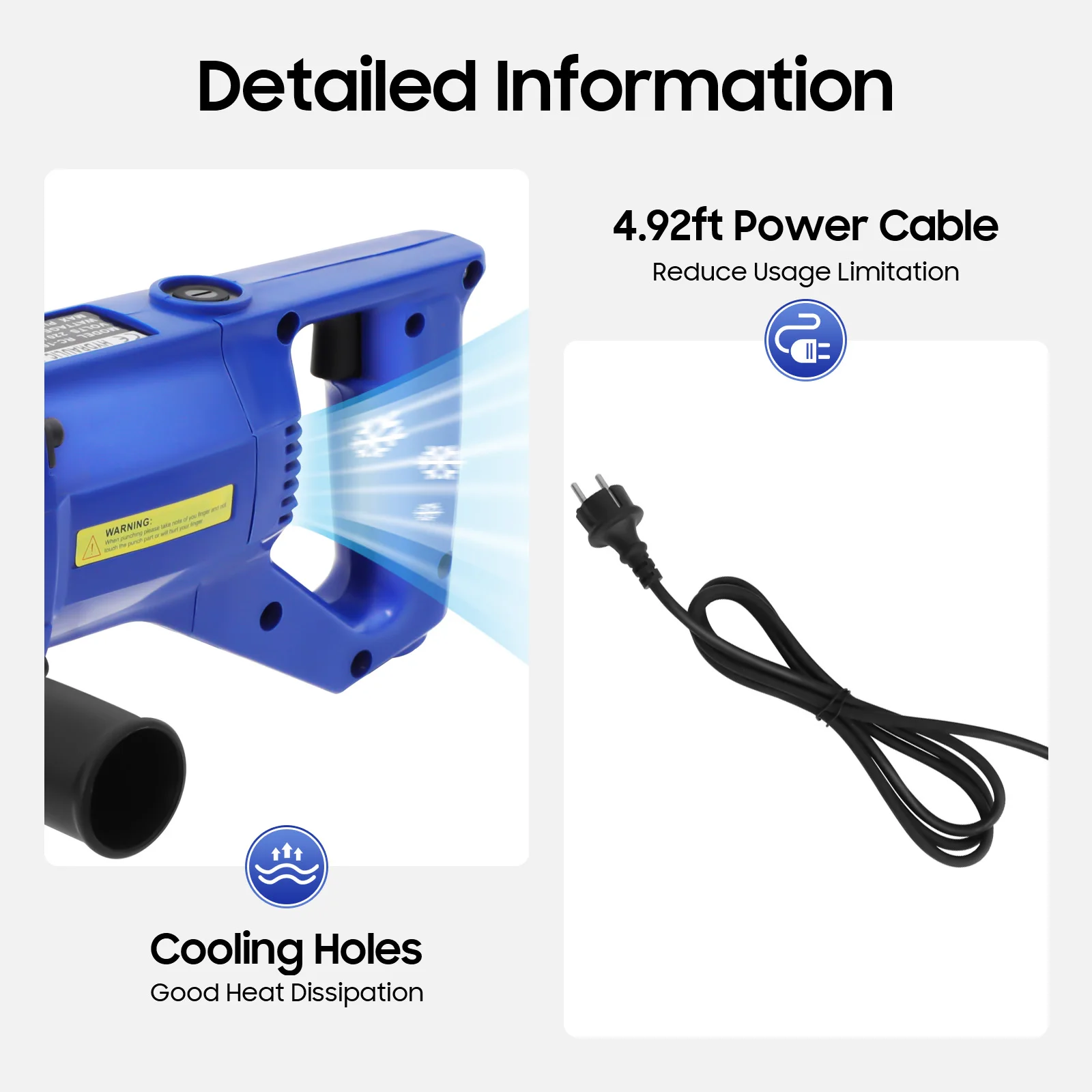 Tragbarer Elektrischer Hydraulischer Bewehrungsstahlschneider mit Einstellbarer Öffnungsgröße 900W Effiziente Schneidemaschine für Baustellen – Detail 6