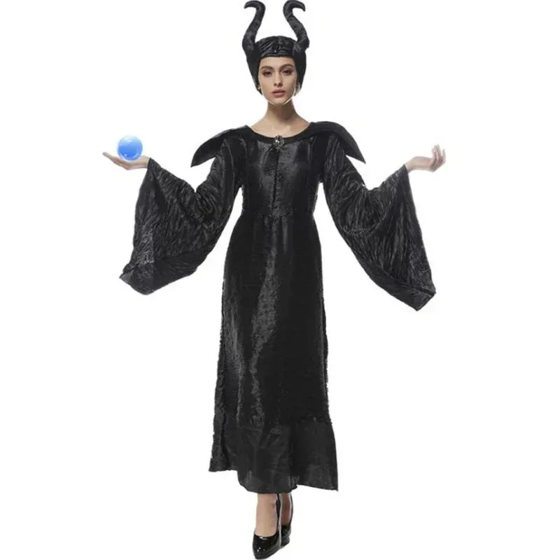 

Deluxe Women's Wicked Witch Costume Halloween Adult Cosplay Clothing