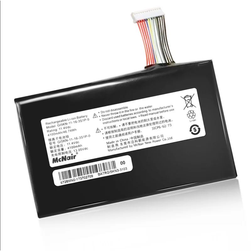 Authentic GI5CN-00-13-3S1P-0 Battery Applicable HASEE Z7M-KP5GC Z7M-KP7GC GE5S02 T90-Ti3C