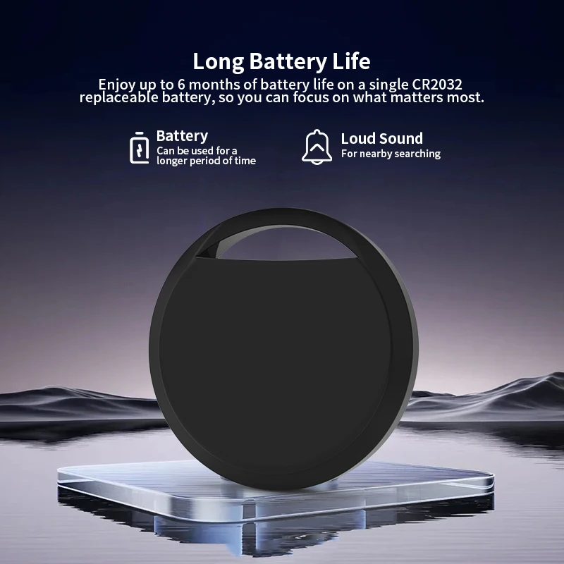2026 YX Smart Tag Locator for Keys Wallet Pet | Works with Android Find My Device | Global Tracking | Dual Direction Anti-Lost