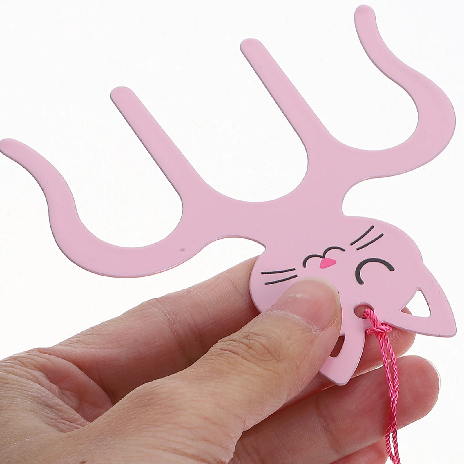 

2 Pcs Metal Piano Score Clip Music Paper Clips Pink Book Holder Page Accessory for