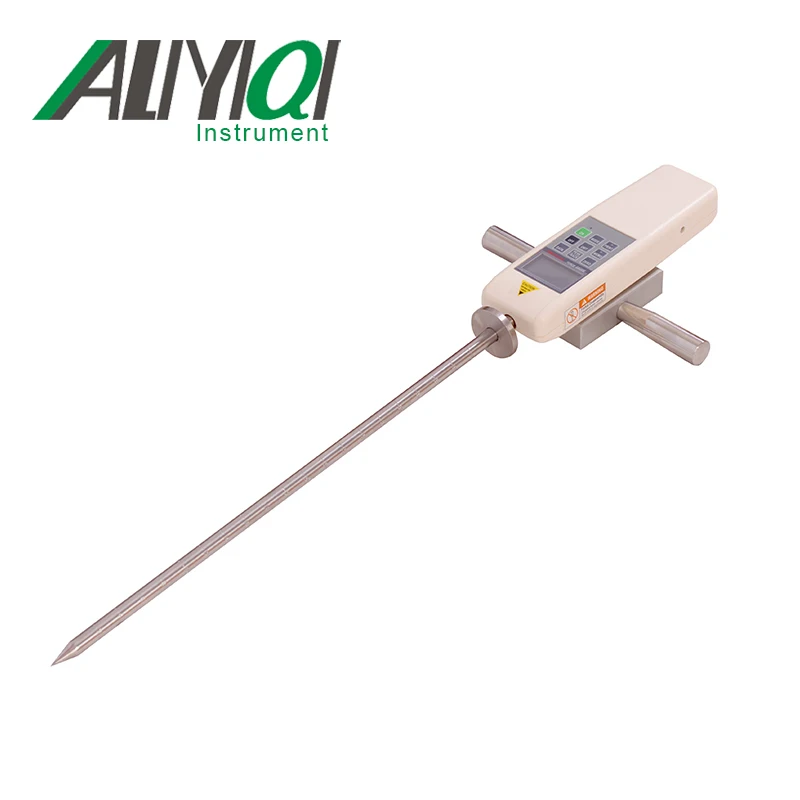 LCD Digital Soil Hardness Tester Sclerometer Durometer with Depth 0 to 450mm