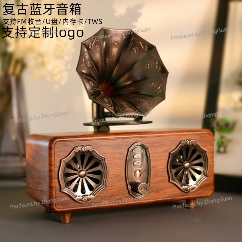 Petunia Wireless Bluetooth Speaker - Stylish Sound Machine, Compact Usb Plug-in, Deep Bass Subwoofer, Home Decor