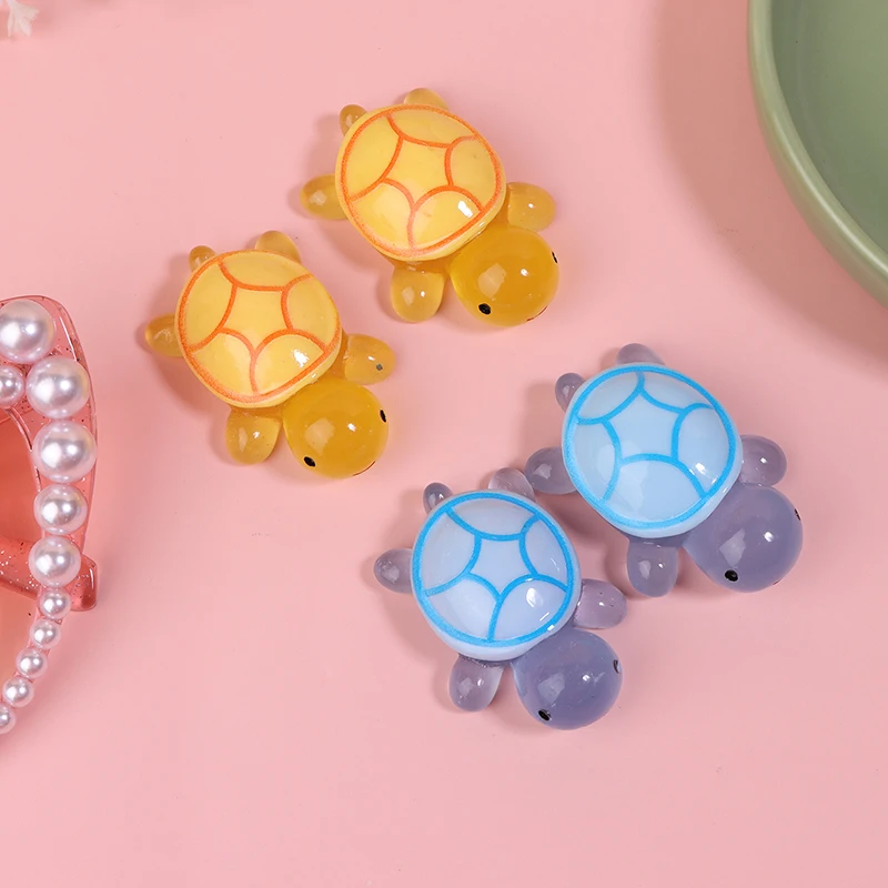 1Pce Luminous Big Turtle Decoration Accessories Resin Crafts Desktop Small Ornaments