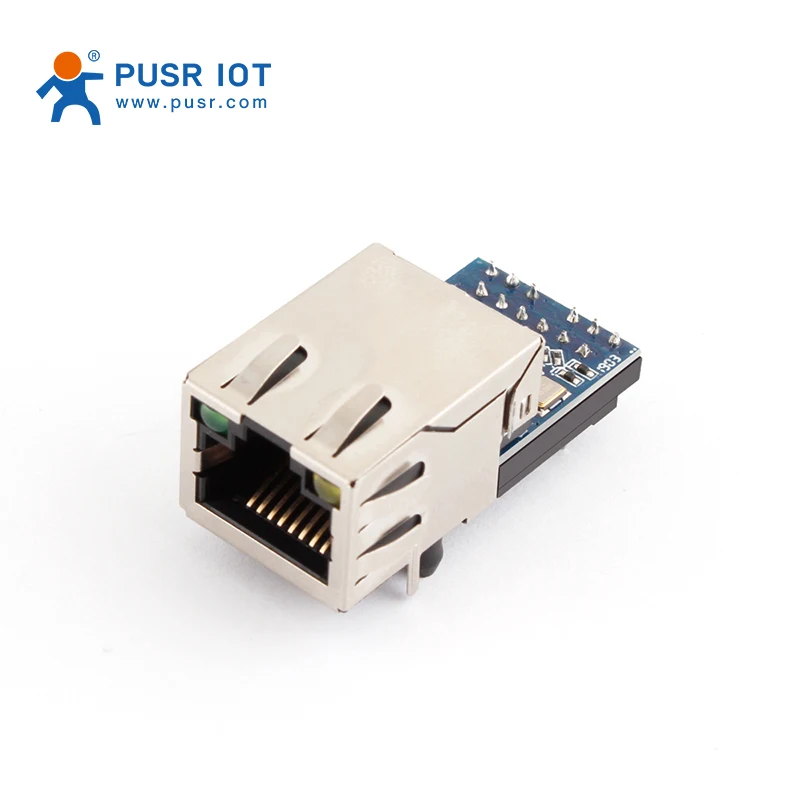 Imagem -02 - Pusr Uart Ttl para Ethernet Módulo Conversor Tamanho Kport Tcp Udp Usr-k6 Transmissão Bi-direcional Preço para Pcs