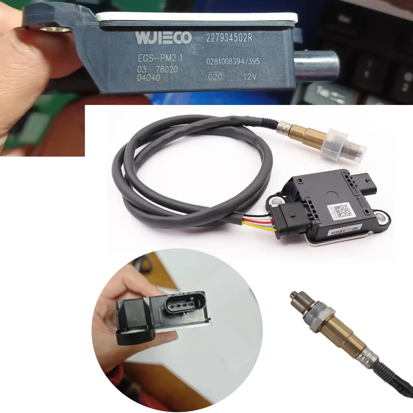 227934502R 0281008394 New Particulate Matter PM Sensor For Renault Express Duster II 1.5 BlueDCI 0281008394 0281008395