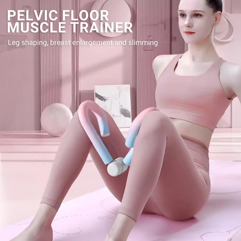 PINJIAN Leg Clip Pelvic Floor Muscle ,Thigh Exercise Beentrainer To Exercise Lower Body Fitness Equipment