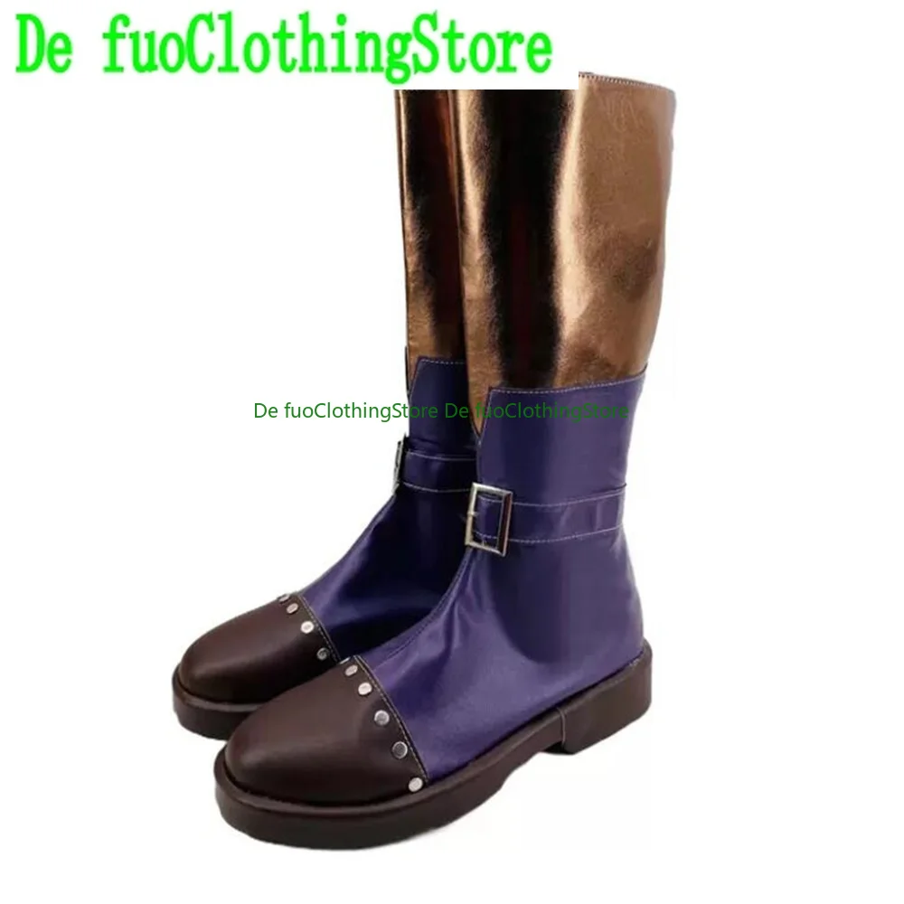 

DefuoClothing OCG Yu-Gi-Oh! TRADING CARD GAME Cosplay Shoes Boots GameAnime Game Role-playing Shoes and Boots Halloween Party