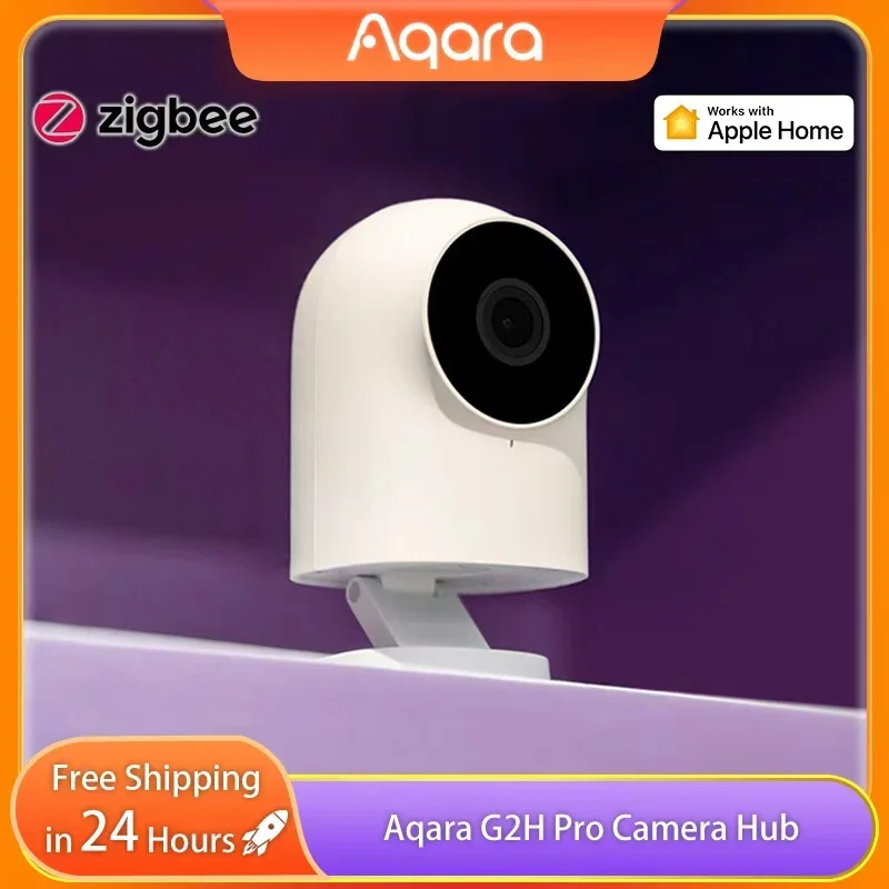 

Aqara G2H Pro Camera 1080P HD Night Vision Mobile Monitoring Zigbee3.0 Indoor Camera Hub Smart Home Work with Apple Homekit App