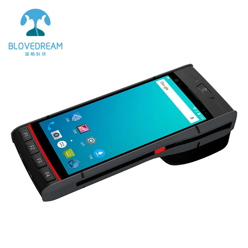 Bloved ream 5,5 Zoll Android PDA Handheld PDA Terminal Computer mit Quittung Thermo drucker