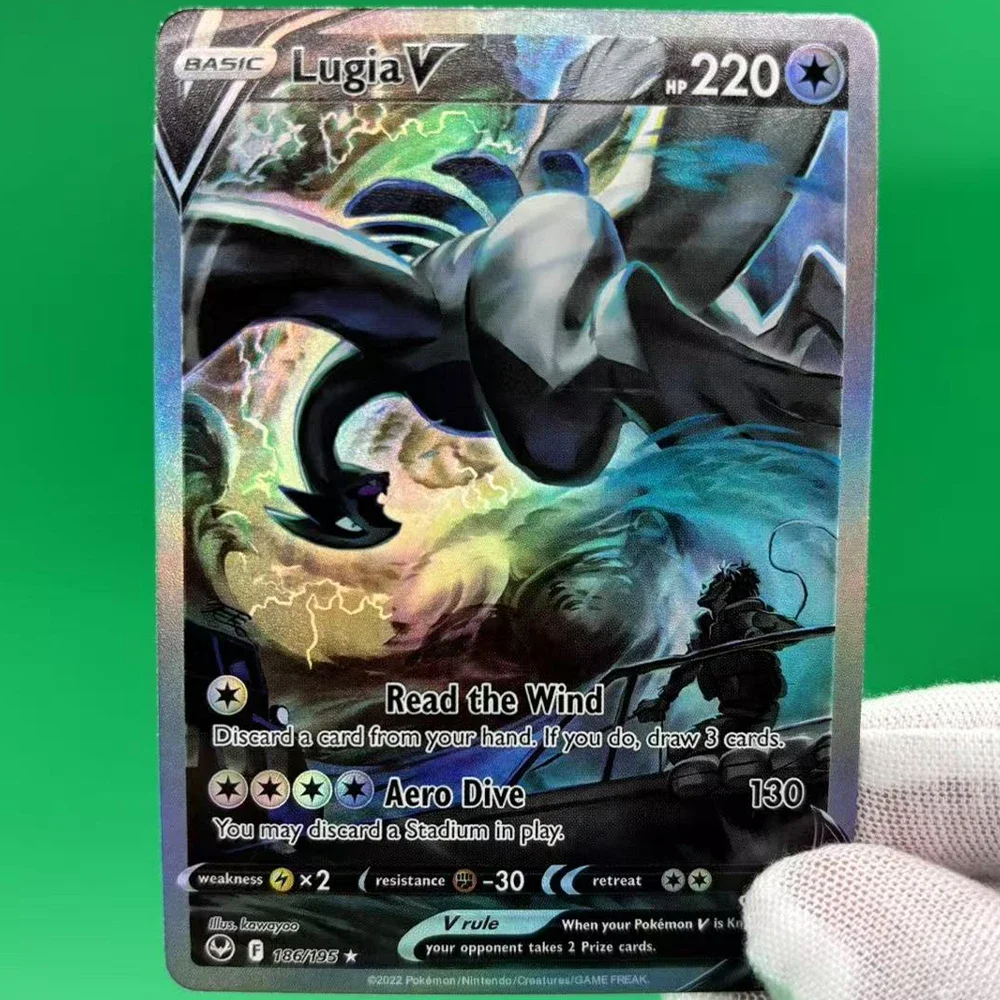 TCG Collectie Kaarten Charizard Lugia Umbreon Mewtwo Giratina DIY Zelf Gemaakt Enkele Kaart Klassieke Game Anime Kaart Gift Speelgoed