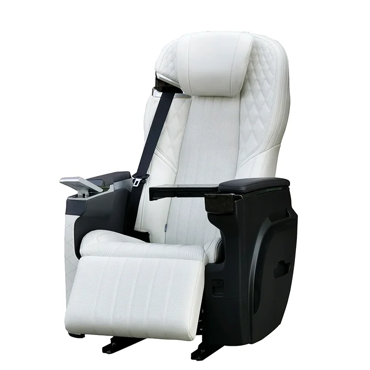 ANSHI Luxury VIP RV VAN Limousine Adjustable Modified Custom Leather Coaster Zero Gravity Car Seat
