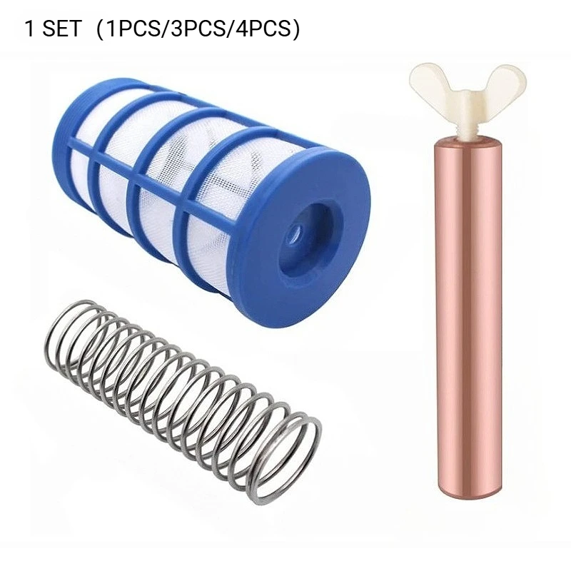 1SET Pool Ionizer Copper Replacement Kit for Swimming Pool SPA Fountain Cleaner Equipmen Solar Pool Replacement Copper Anode