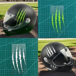 1PC Monster Claw Scratch Motorcycle Stickers Waterproof for Motorbike Helmet Fuel Tank Electric Scooter Vinyl Decals Decoration