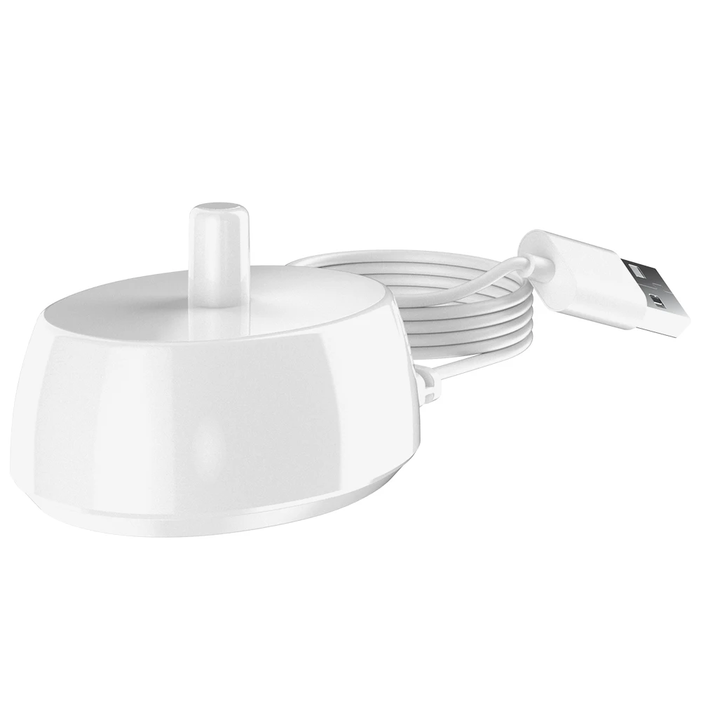 Compatible with Oral B Electric Toothbrush Replacement USB Charger Base, Portable Travel Inductive Charging Stand for 1000 1500