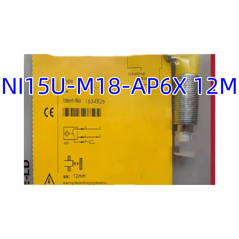 

New Original Genuine Proximity Switches NI15U-M18-AP6X 12M NI15U-M18-AP6X-H1141 NI15U-M18M-VP44X-H1141 NI15U-M30-AD4X