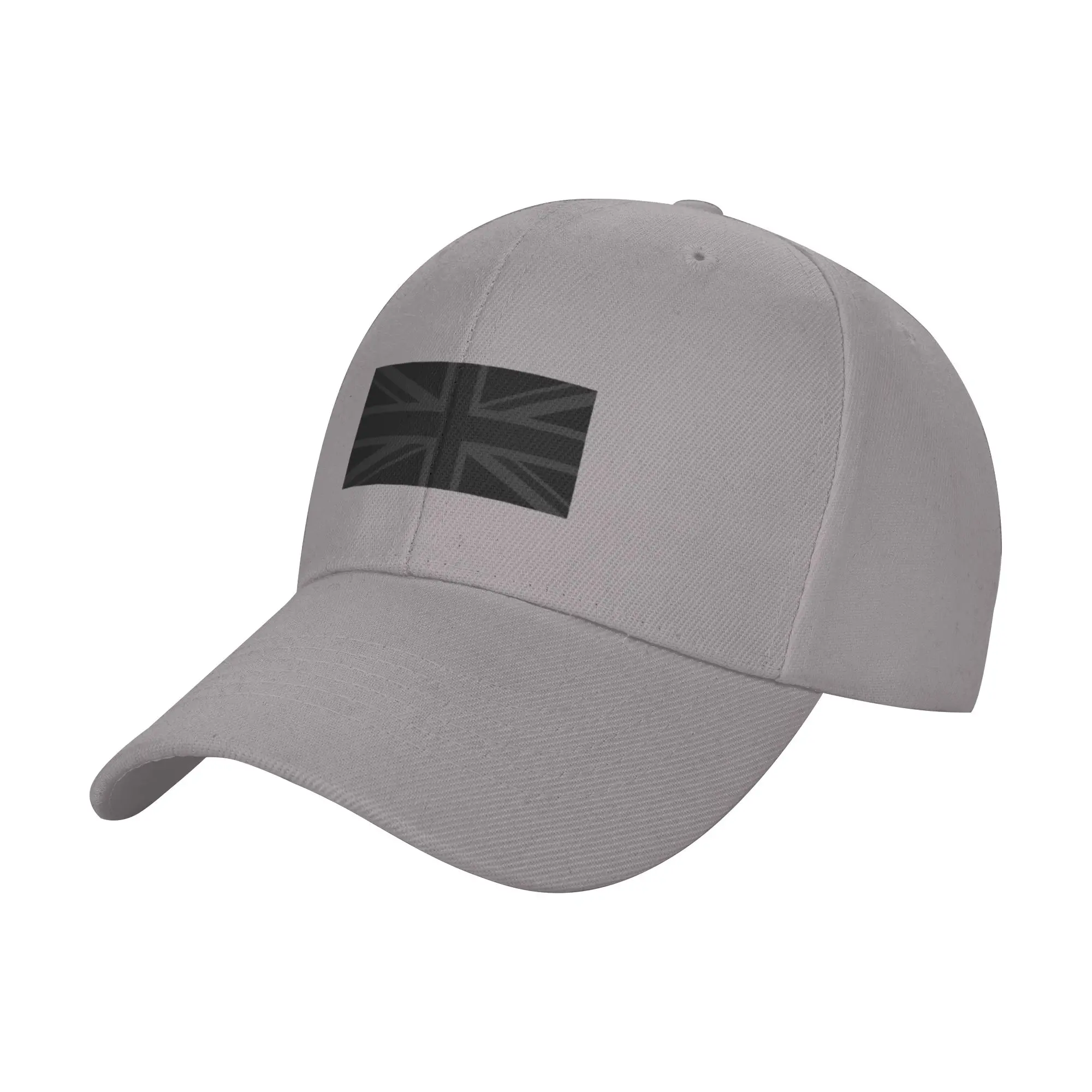 Hot Sale United Kingdom Flag Blackout Stealth Baseball Cap  Sportswear Brand Men Caps  Fishing Brand Men Caps