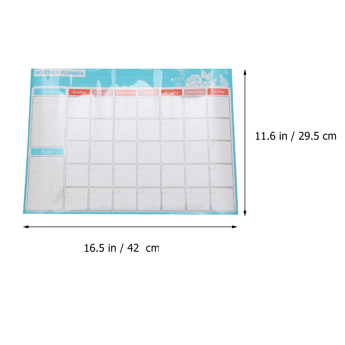 

Magnetic Calendar Stickers Monthly Planner Erasable Message Board Schedule
