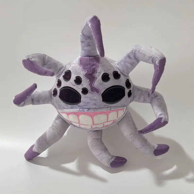 لعبة رعب العثة القطيفة، دمية محشوة على طراز لعبة مدخل الفندق المخيف، شخصية ناعمة 2 هدية قابلة للجمع على شكل وحش