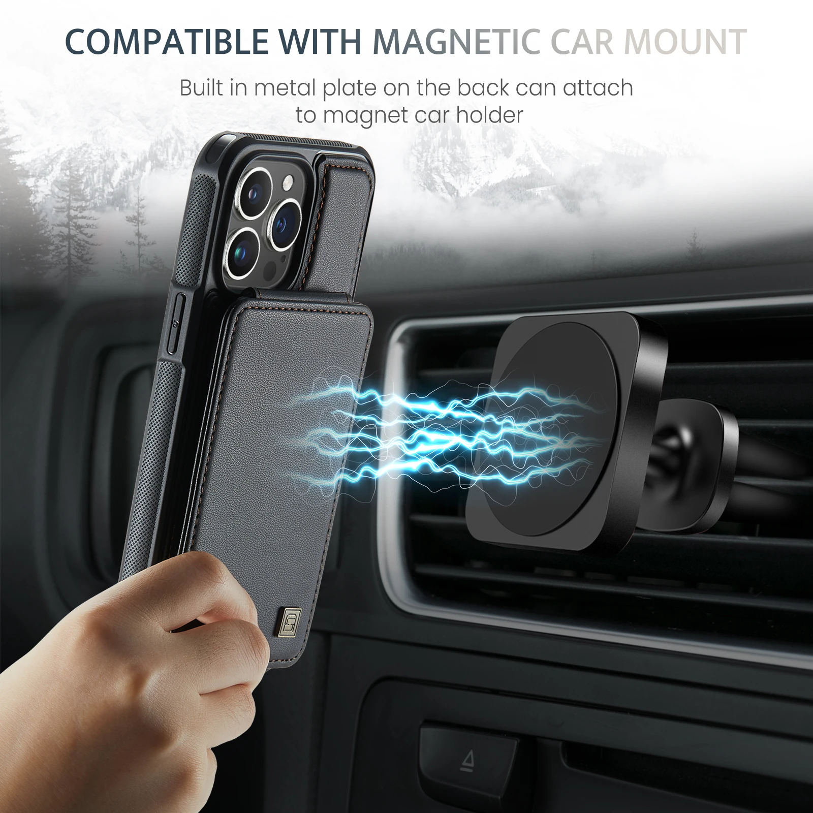 

17Pro Protector Skins, AutSpace-A02 For iPhone 17 16 Pro Max 15 14 13 12 11 , Luxury Leather Wallet Case Card Holder Cover Shell