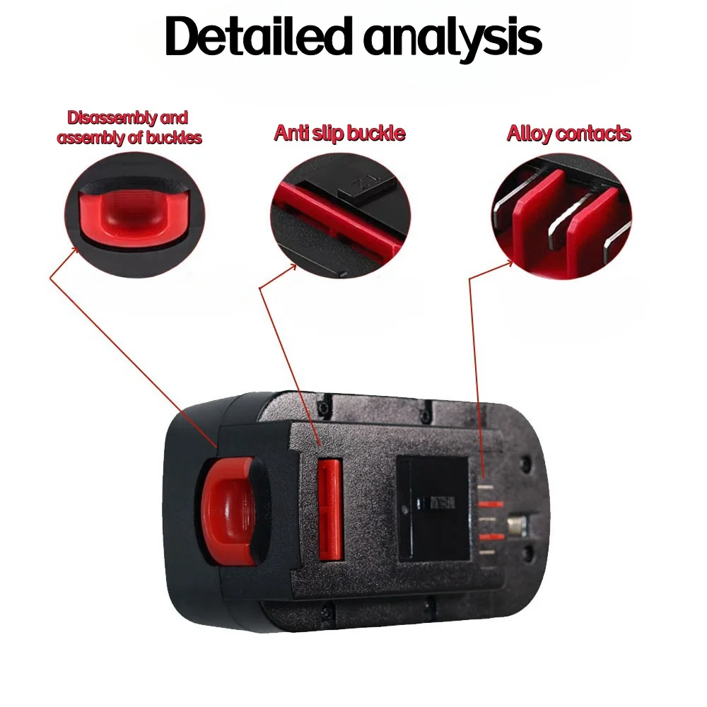 For Black&Decker 18V 6.0/8.0/10.0Ah Ni-MH power tool battery A18 A1718 A18NH HPB18 HPB18-OPE FS1800CS FS1800D FS1800D-2 FS1800ID