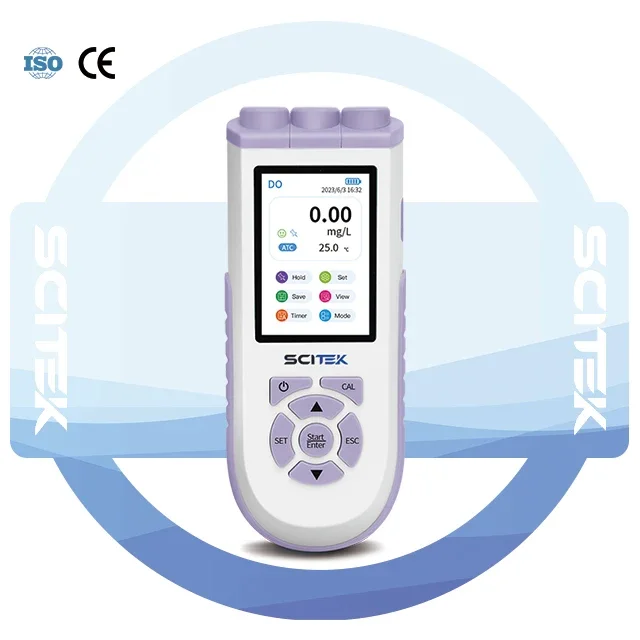 SCITEK High Quality Portable Digital Water Dissolved Oxygen Meter Optical DO Equipment Laboratories OEM Conductivity Meter