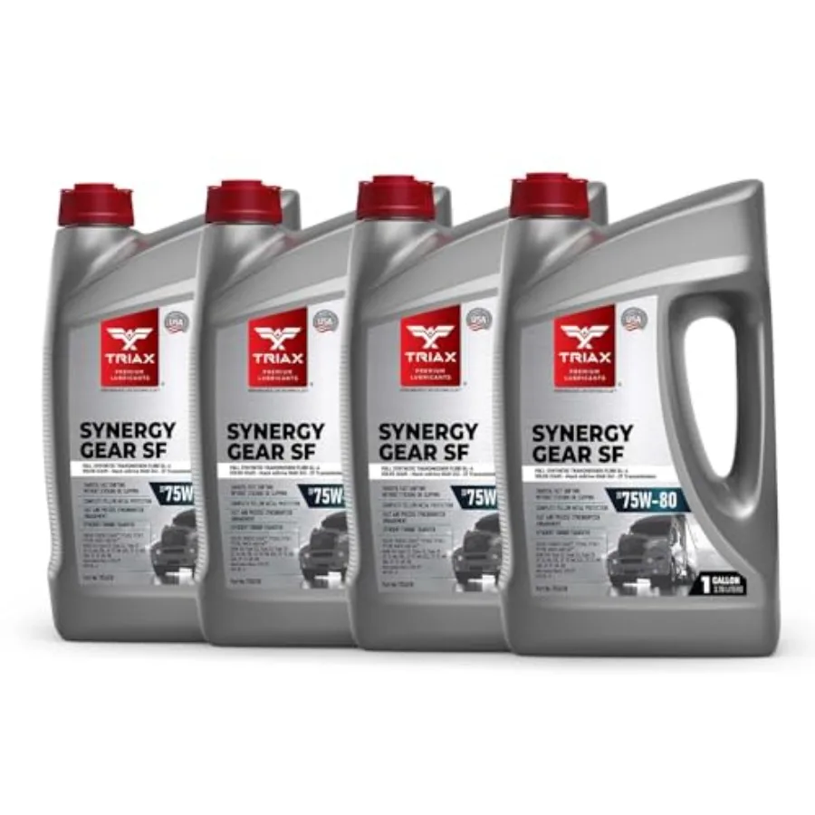 

Синтетическое трансмиссионное масло Synergy Gear SF 75W-80 GL-4, совместимое с Volvo iShift и Mack mDrive, упаковка 4 галлона