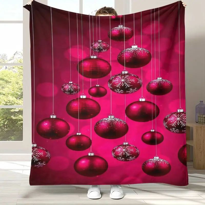 Merry Christmas Tree Santa Claus Fairy Tale Kid Gift Soft Flannel Throw Blanket,Cozy Blanket for Bed,Sofa,Living Room,Home Decor