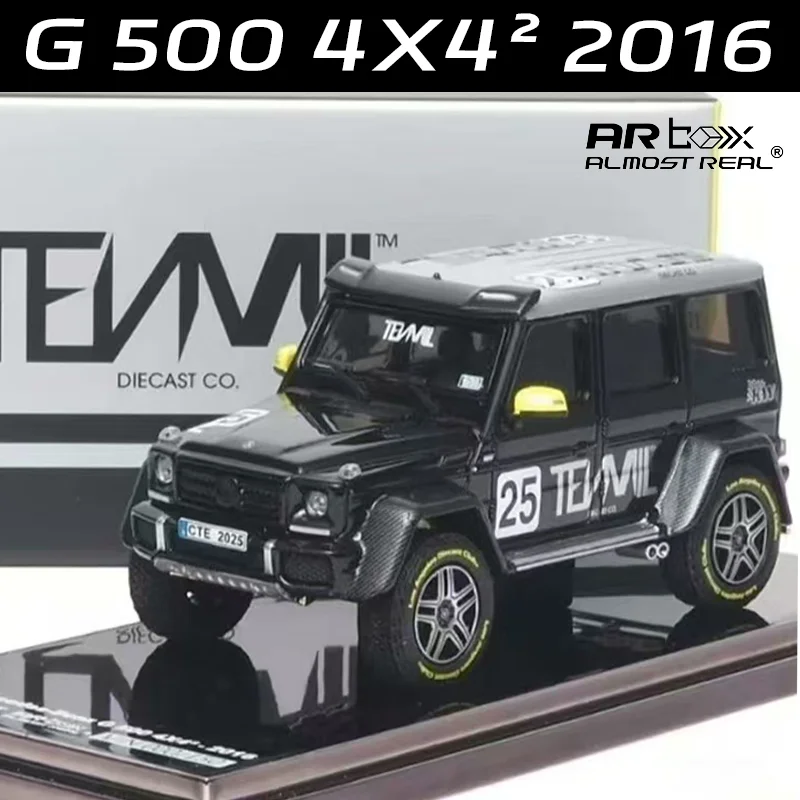 AR Box X TENMIL 1/64 G 500 4X42 2016 CTE 2025 SAHNGHAI vehículo de Motor de aleación modelos fundidos a presión colección de juguetes de coches regalos de navidad