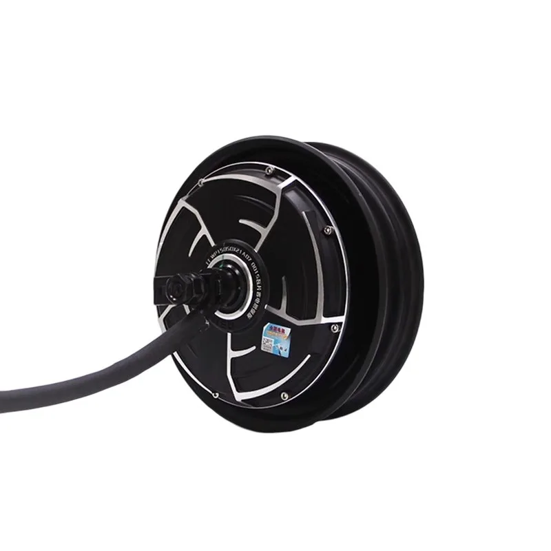 

10-дюймовый мотор-концентратор 1500/2000/3000 Вт 48/60/72 В, дисковый тормоз, двойной зал, энергосбережение, улучшенное для электрического мопеда, скутера