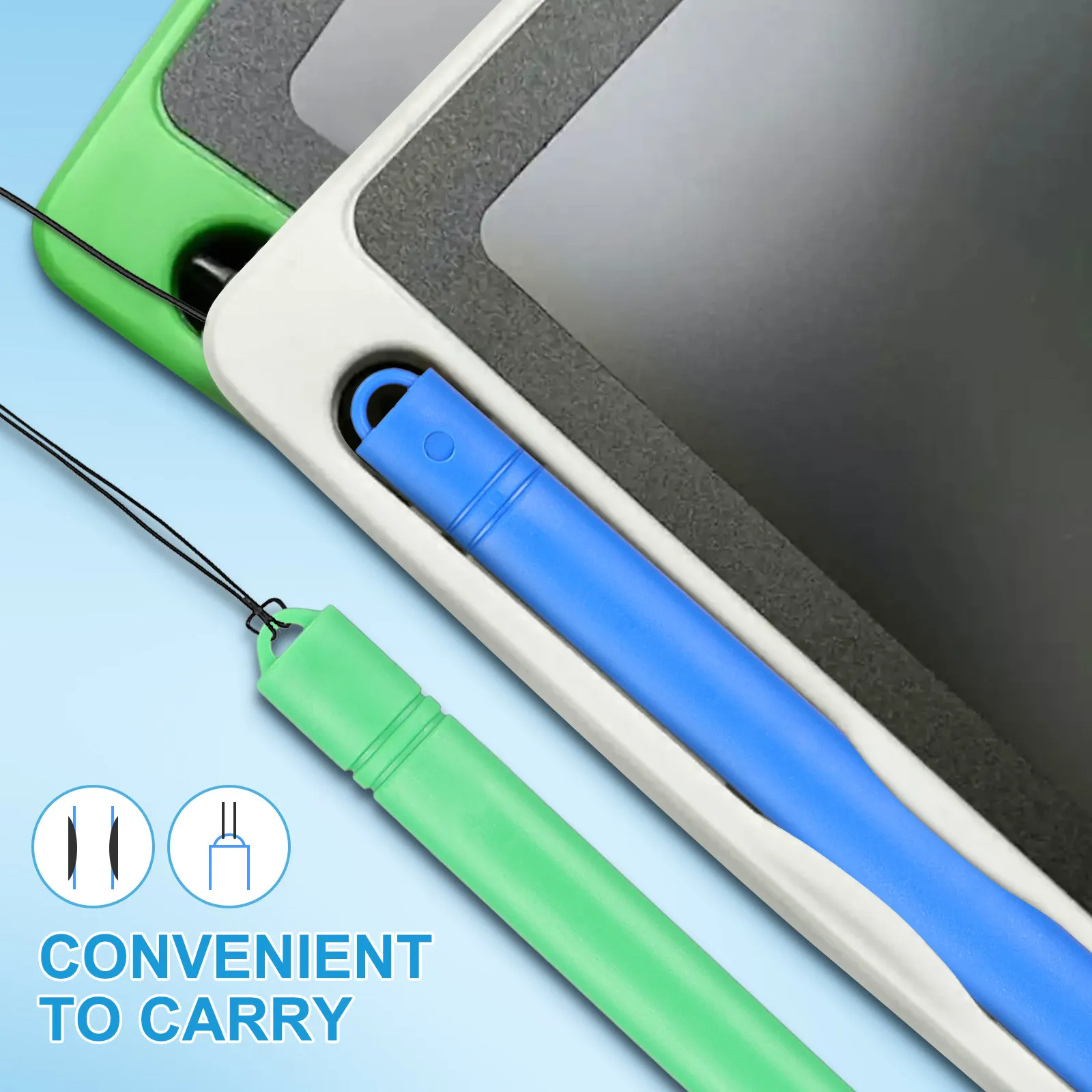 

Best Seller 6Pcs Colorful LCD Writing Tablet Stylus Pens, Pressure-Sensitive Drawing Pens for Kids, Multi-Color Replacement Pens