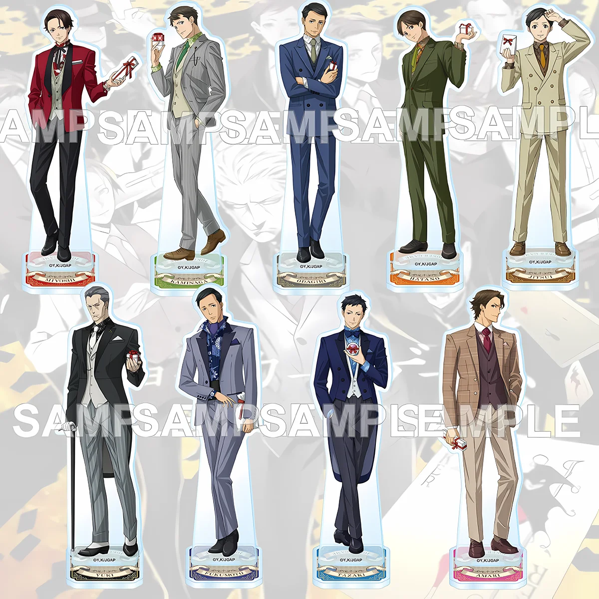 Nuevo y Exclusivo Soporte Acrílico de 15cm de Anime Joker Game, Yuuki Kaminaga Sakuma HD, Regalo de Carnaval de Río, para Escritorio, Dormitorio, Juegos, Llavero