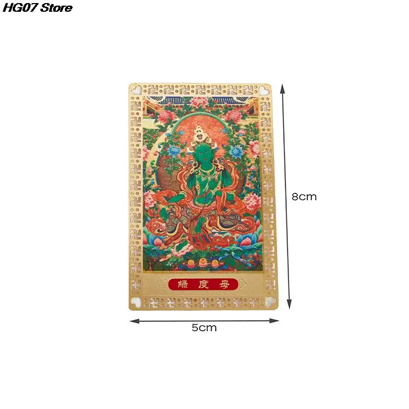 New Style 1PC Feng Shui Tibet Mystic Amulets Card For Protection Dropshipping