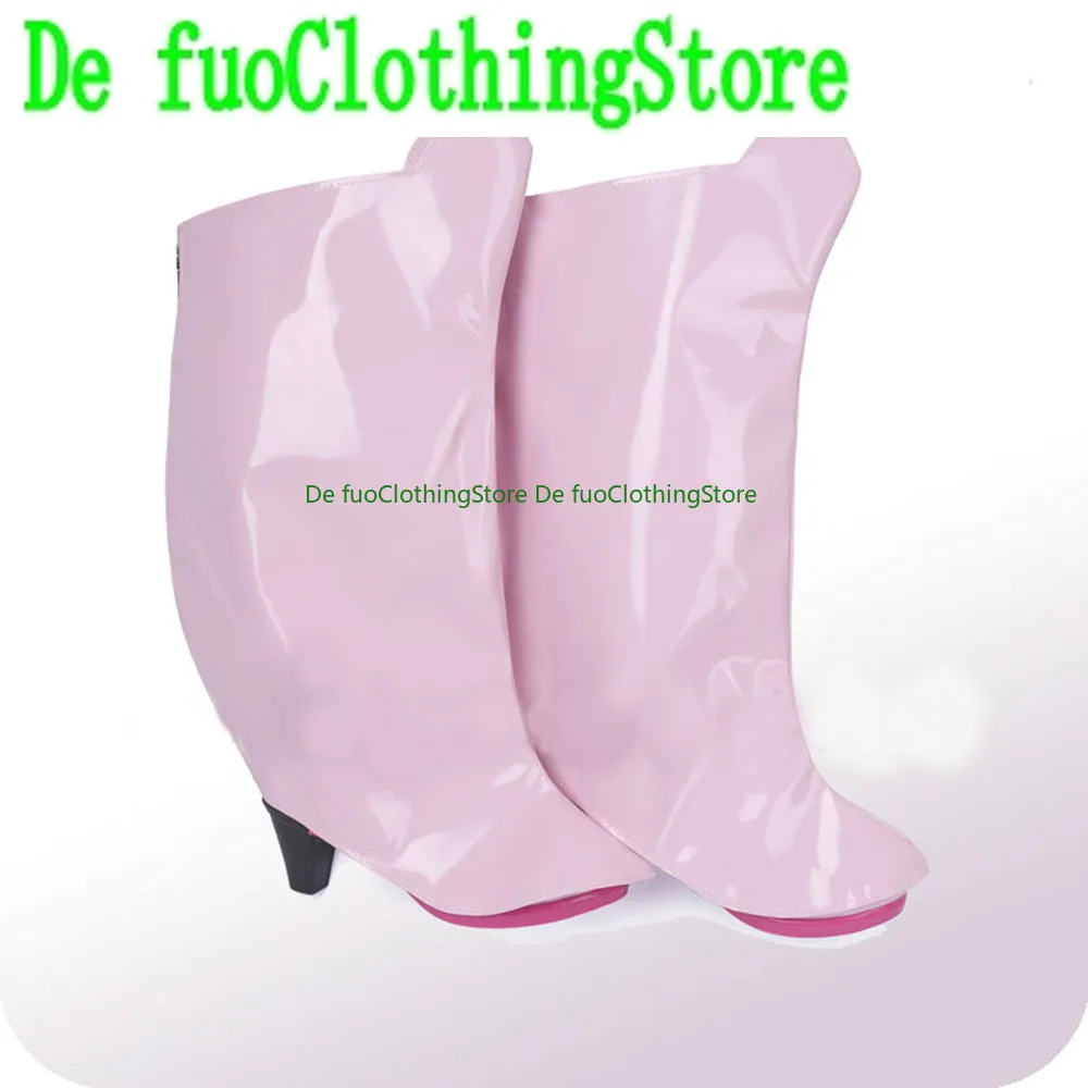 DefuoClothing Store OCHACO URARAKA 코스프레 신발 부츠 소품 게임할로윈 크리스마스 게임 애니메이션 캐릭터 파티 소품