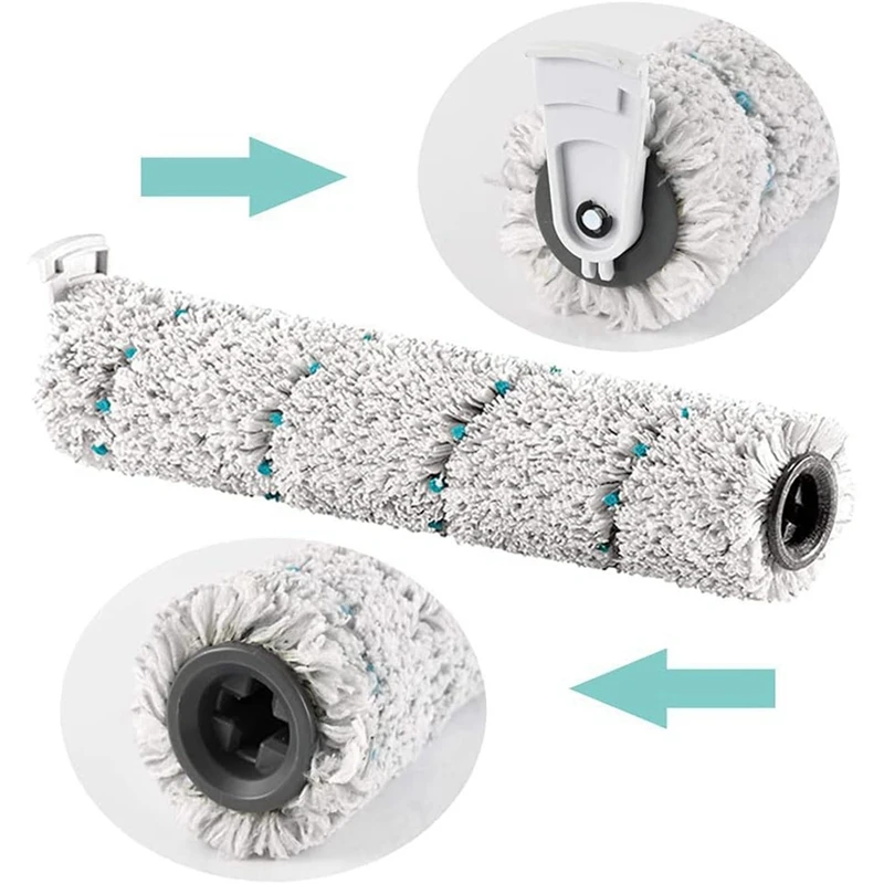 ชุดอุปกรณ์เสริมสำหรับ bissell crosswave cordless MAX Series 2787 2554A, 25542, 25548, แปรงหลายพื้นผิวม้วนตัวกรอง HEPA