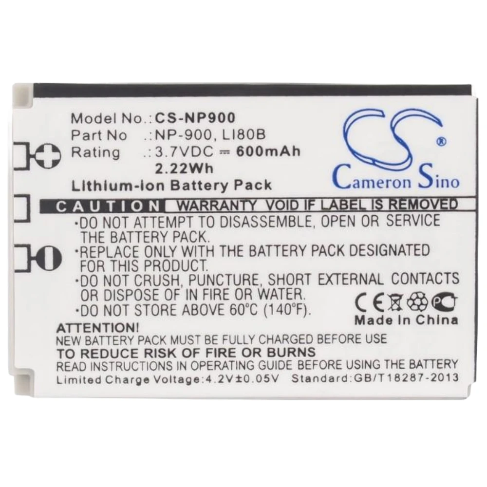 

Li-ion Camera Battery for AIRIS MAGINON MINOX Kyocera SVP AVANT Aldi VIVITAR BenQ Praktica VOIGTLANDER Agfa UFO PROSIO Polaroid