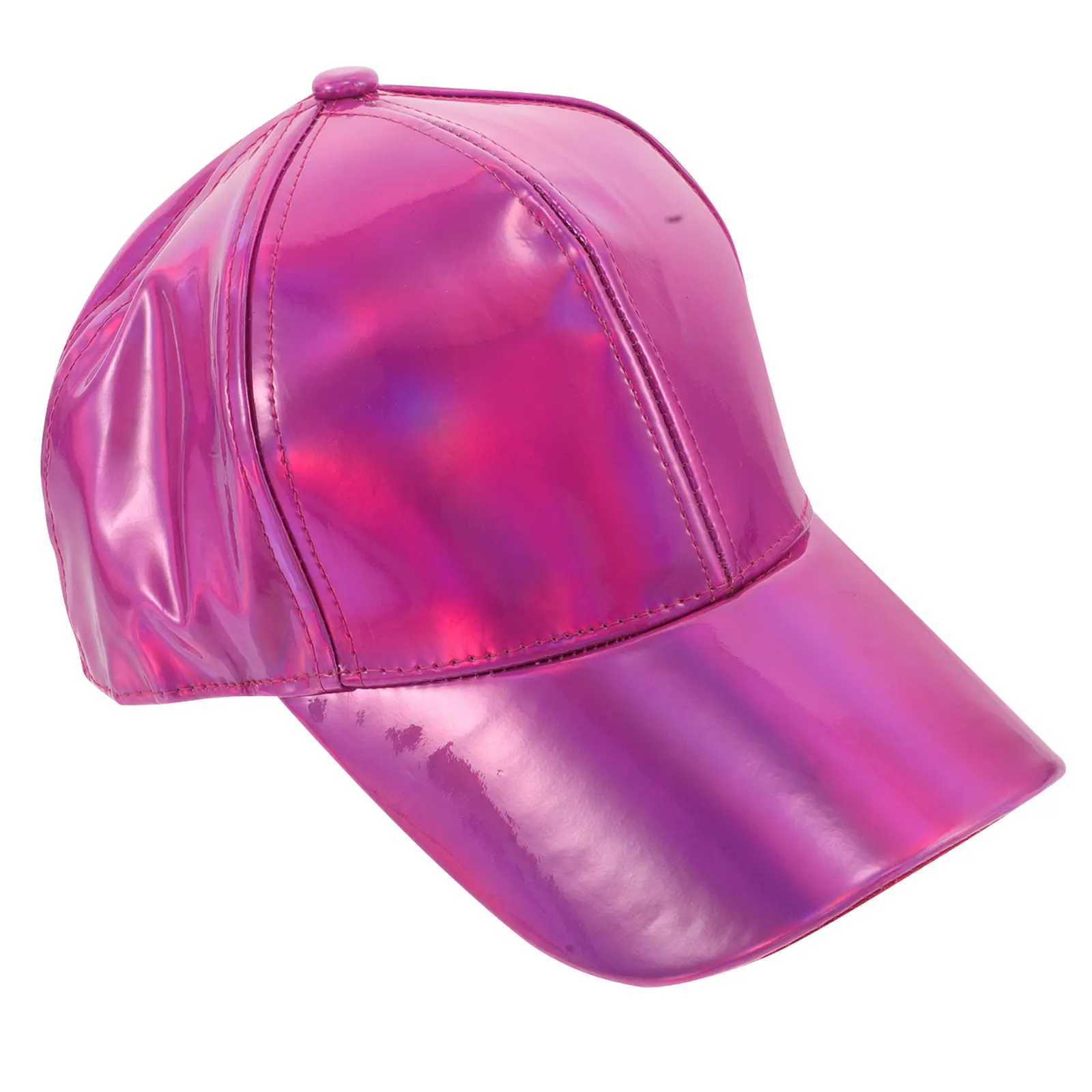 

Metallic Adjustable Strap Baseball Cap for Men Women Breathable Outdoor Sports Running Casual Wear Sun Protection Fashion Street